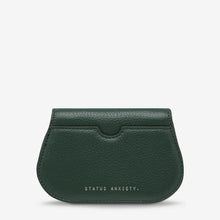 Load image into Gallery viewer, Status Anxiety Eyes Wide Teal Leather Wallet
