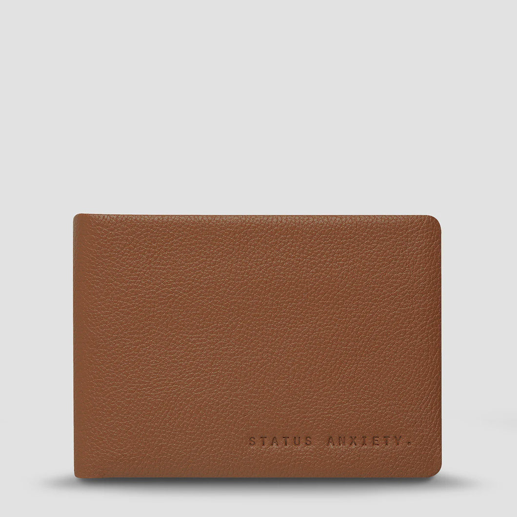 Status Anxiety Jonah Wallet -  Camel