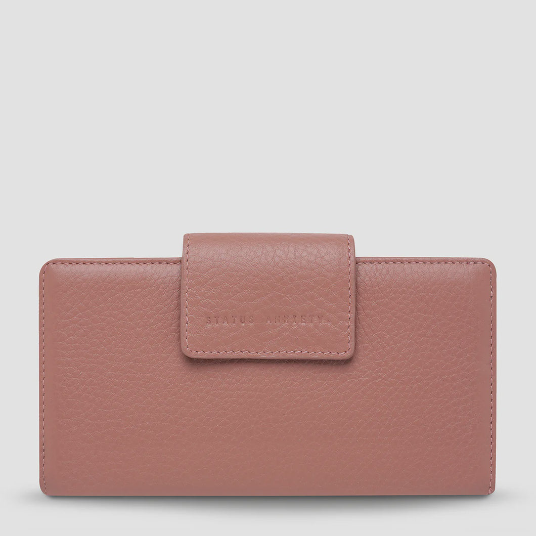 Status Anxiety Ruins Wallet - Dusty Rose