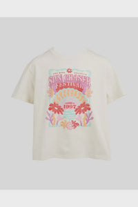 Eve Girl Sun Chaser Tee - Vintage White