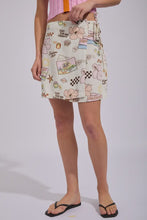 Load image into Gallery viewer, Rip Curl Sunset  Luau Wrap Skirt - Off White
