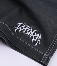 Load image into Gallery viewer, Former Swans 18" Swim Short - Black
