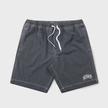 Load image into Gallery viewer, Former Swans 18" Swim Short - Black
