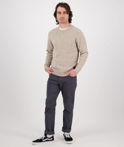 Swanndri Sentry Hill Knit Crew - Oatmeal