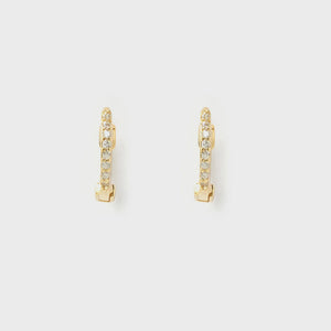 Arms Of Eve Tabitha Huggie Earrings
