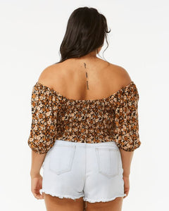 Rip Curl Sea Of Dreams Top - Brown