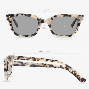 Status Anxiety Transcendental Sunglasses - White Tort