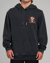 Load image into Gallery viewer, The Mad Hueys Triple On The Rocks Hooded Pullover - Washed Black
