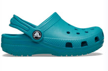 Load image into Gallery viewer, Crocs Toddler Classic Clog - Turbo Teal
