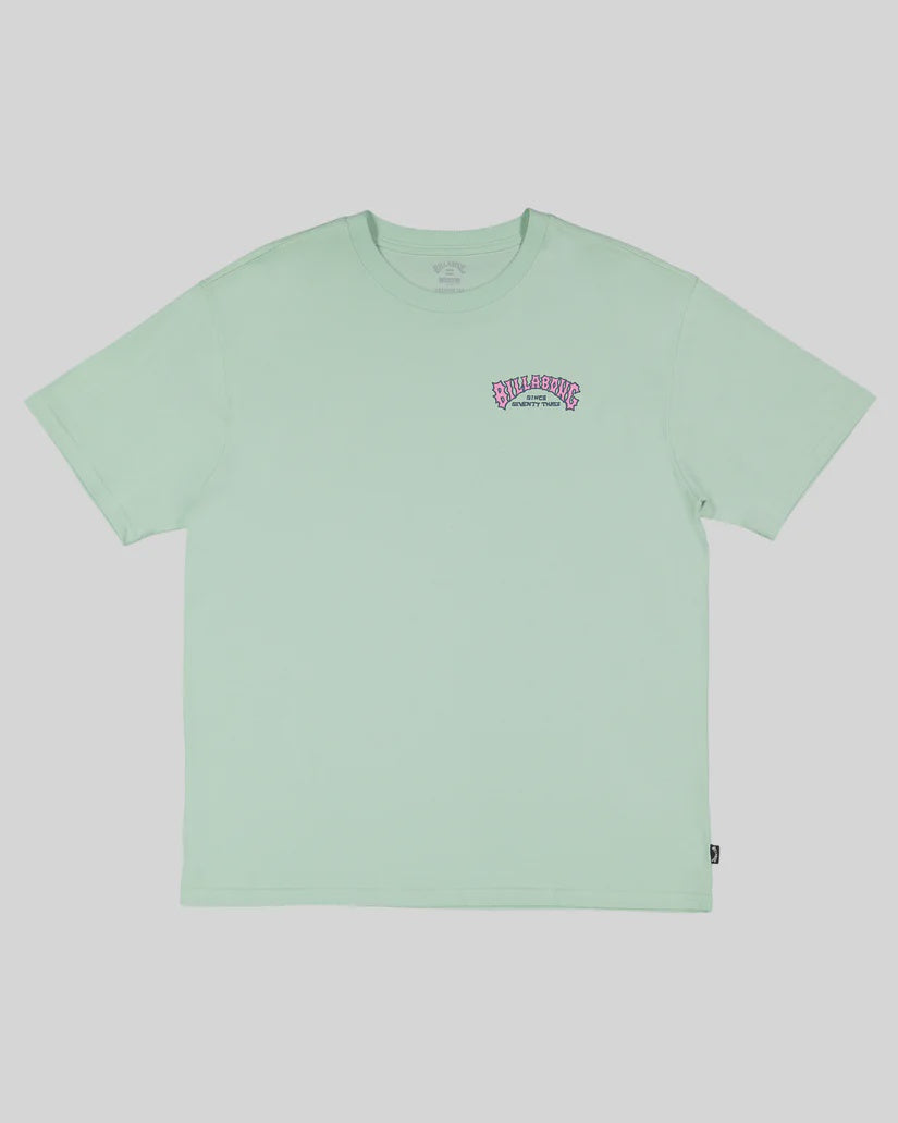 Billabong 73 Arch Tee (10-16) - Mist Green