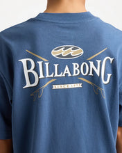 Load image into Gallery viewer, Billabong Boys Crossboards SS T-Shirt - Dark Denim

