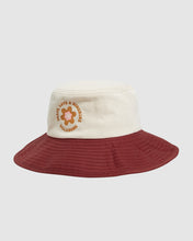 Load image into Gallery viewer, Billabong Youth Peace Love Bucket Hat - Red Rock
