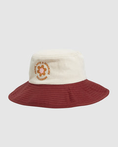 Billabong Youth Peace Love Bucket Hat - Red Rock