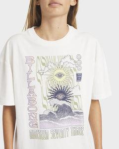 Billabong Girls 6-16 Swell Trip Jnr T-Shirt - Salt Crystal