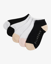 Load image into Gallery viewer, Billabong Serenity 5 Pack Of Socks - Peach
