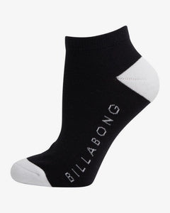 Billabong Serenity 5 Pack of Socks - Black