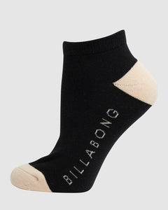 Billabong Serenity 5 Pack Of Socks - Peach