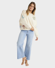 Load image into Gallery viewer, Billabong  Water Signs Kendall Crew - White Cap
