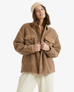 Billabong Feeling Toasty Jacket- Toffee