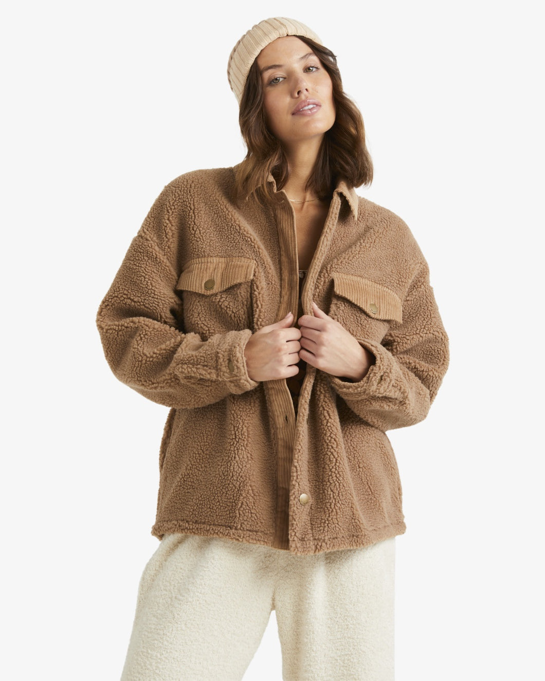 Billabong Feeling Toasty Jacket- Toffee