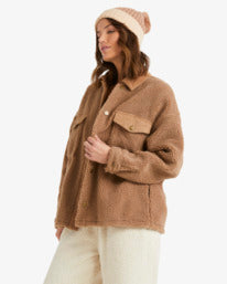 Billabong Feeling Toasty Jacket- Toffee