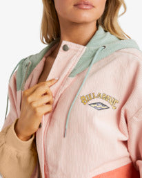 Billabong Set The Tone Jacket - Multi Coloured Corduroy