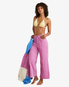 Billabong Sea Tone Pants - Dusty Rose