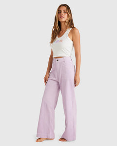 Billabong Sea Tone Pant - Lilac Ash