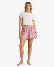 Load image into Gallery viewer, Billabong La Plage  Elastic Waist Shorts - Pink
