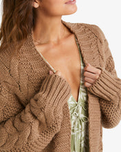 Load image into Gallery viewer, Billabong Its Me Cardigan - Toasted Coconut
