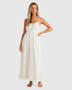 Billabong Dreamer Dress - Salt Crystal
