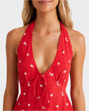 Load image into Gallery viewer, Billabong Darlin Halter Dress - Fiesta Red
