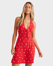 Load image into Gallery viewer, Billabong Darlin Halter Dress - Fiesta Red
