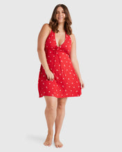 Load image into Gallery viewer, Billabong Darlin Halter Dress - Fiesta Red
