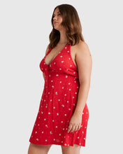 Load image into Gallery viewer, Billabong Darlin Halter Dress - Fiesta Red
