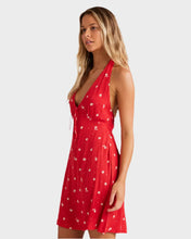 Load image into Gallery viewer, Billabong Darlin Halter Dress - Fiesta Red
