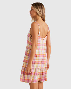 Billabong Darlin Check Dress - Multi