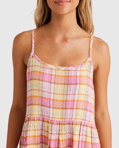 Billabong Darlin Check Dress - Multi