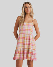 Load image into Gallery viewer, Billabong Darlin Check Dress - Multi
