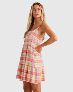 Billabong Darlin Check Dress - Multi