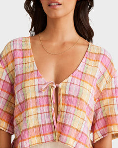 Billabong Darlin Check Shirt - Multi