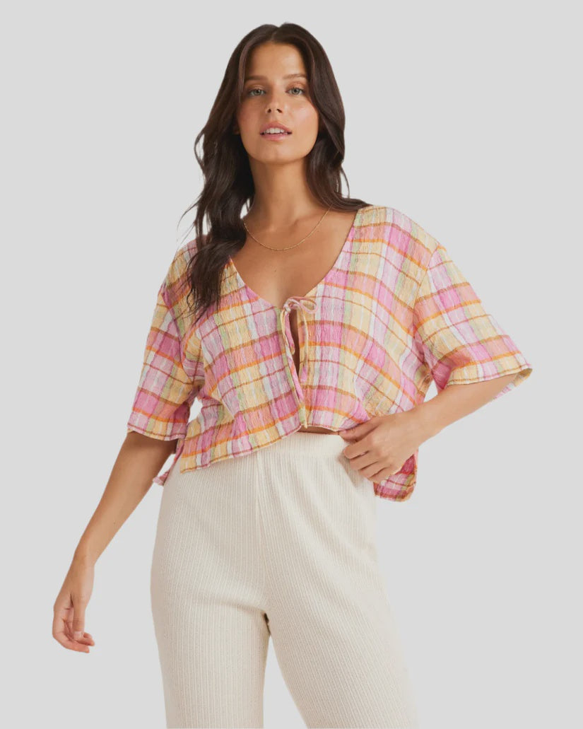 Billabong Darlin Check Shirt - Multi