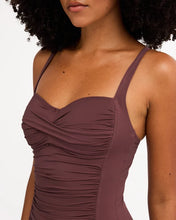 Load image into Gallery viewer, Billabong Womens Sol Searcher Wrap One Piece Swimsuit - Teak
