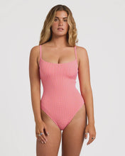 Load image into Gallery viewer, Billabong Womens Mini Wave Check Mia D/DD One Piece Swimsuit - Tangerine
