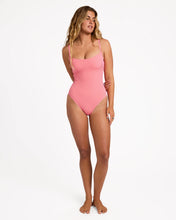 Load image into Gallery viewer, Billabong Womens Mini Wave Check Mia D/DD One Piece Swimsuit - Tangerine
