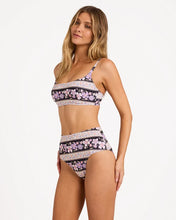 Load image into Gallery viewer, Billabong Womens Forevermore High Retro Bikini Bottom - Black Pebble
