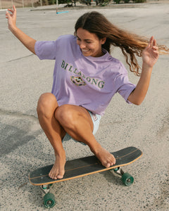 Billabong Lilac Throwback Tee - Lilac Breeze