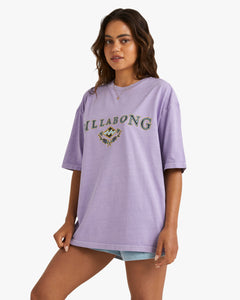 Billabong Lilac Throwback Tee - Lilac Breeze