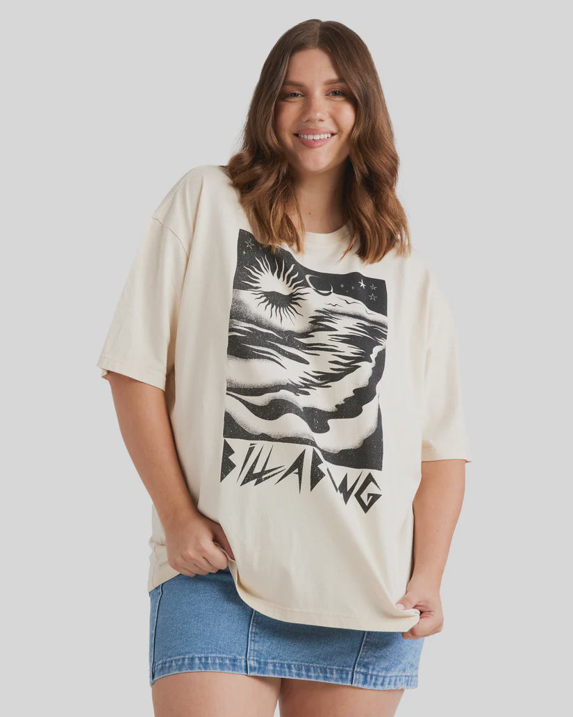 Billabong Night Walks Tee - White Cap