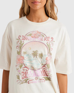 Billabong Kissed By The Sun Tee - Salt Crystal
